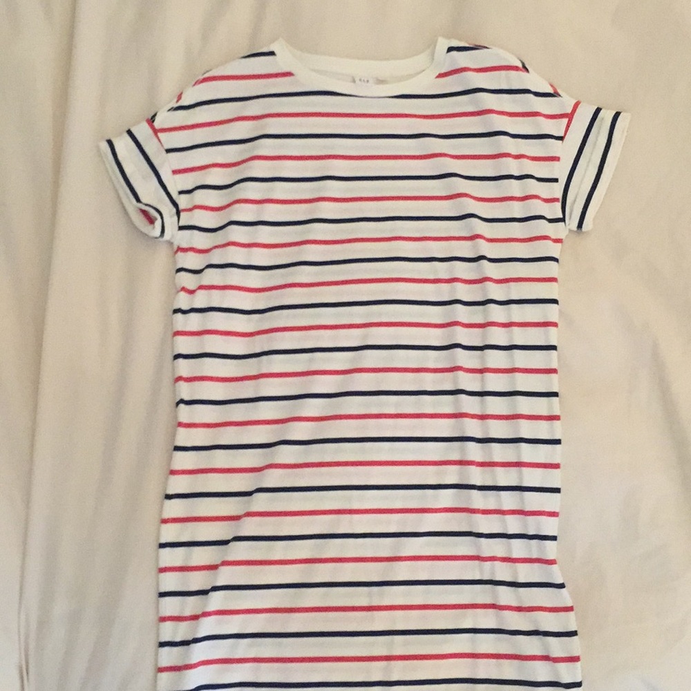 Gap Stripe T-Shirt Dress